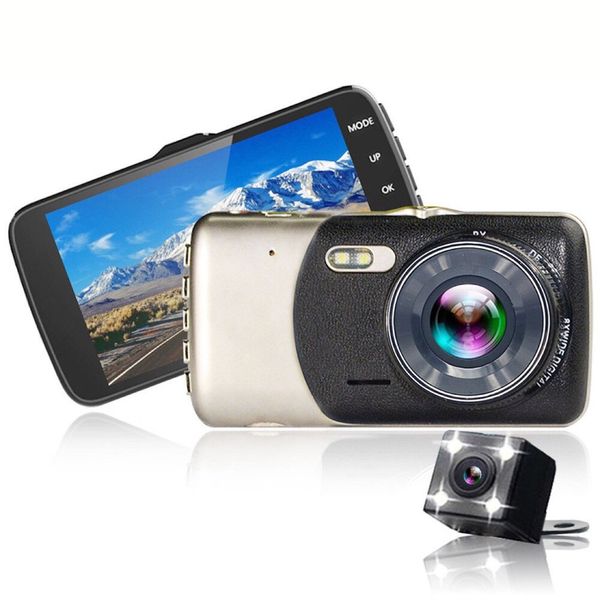 двойной объектив ips 4-дюймовый hd video recorder night vision car video recorder реверса изображения экрана ips monitoring machine 1296p
двойной объектив ips 4-дюймовый hd video recorder night vision car video recorder реверса изображения экрана ips monitoring machine 1296p