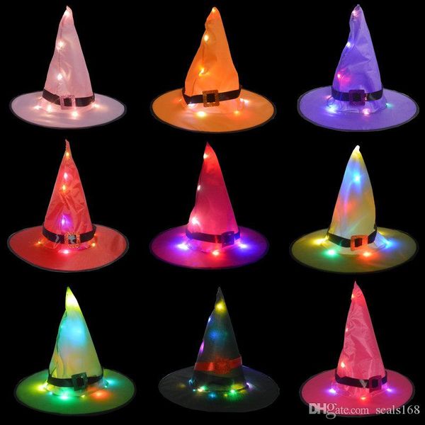 halloween hat led light up glow witch wizard hats cap costumes masquerade props hanging ornament party decoration hh9-2444
halloween hat led light up glow witch wizard hats cap costumes masquerade props hanging ornament party decoration hh9-2444