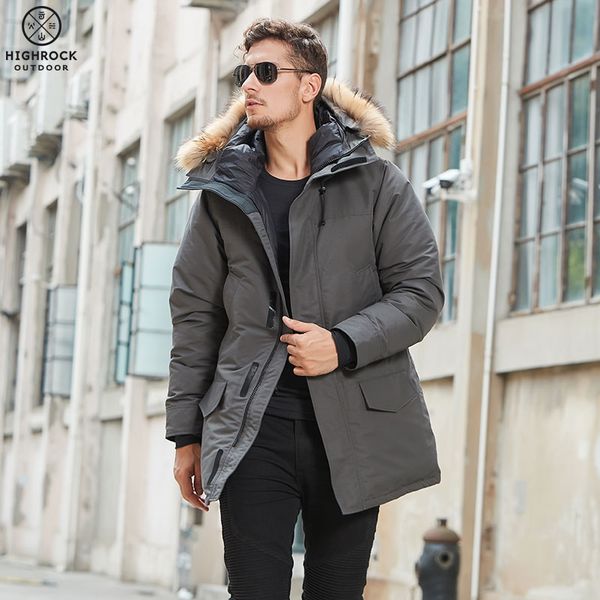 highroc men winter outdoor windproof down jacket mid-length tooling parka fashion tide brand hooded down warm jacket t123, Blue;black
highroc men winter outdoor windproof down jacket mid-length tooling parka fashion tide brand hooded down warm jacket t123, Blue;black