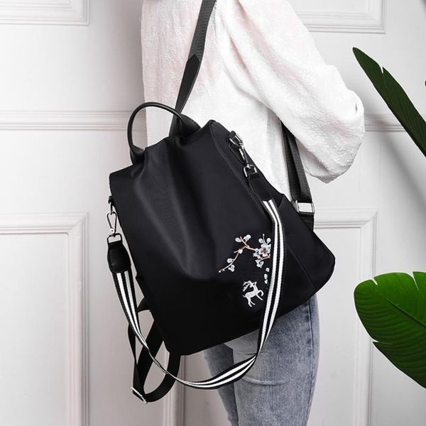 schoolbag fashion women messenger bag waterproof single should bags flower embroidery school korean style anti theft backpack
schoolbag fashion women messenger bag waterproof single should bags flower embroidery school korean style anti theft backpack