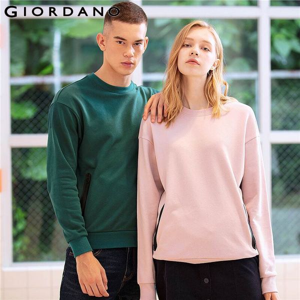 giordano men sweatshirts pockets with zip pullover men crewneck loose slight stretchy sudadera hombre 13029807001, Black
giordano men sweatshirts pockets with zip pullover men crewneck loose slight stretchy sudadera hombre 13029807001, Black