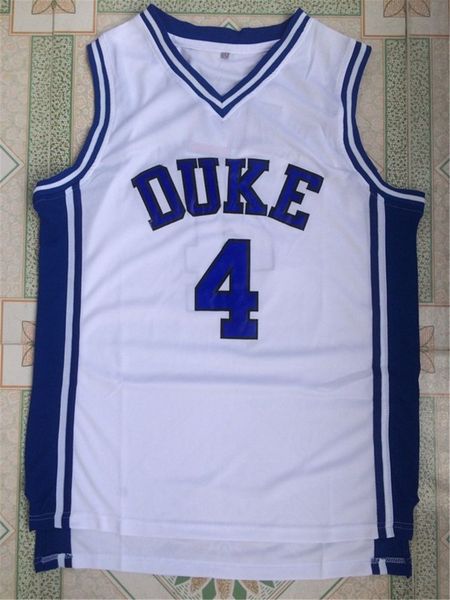 ncaa duke blue devils #4 jj redick college basketball jersey - white, Black
ncaa duke blue devils #4 jj redick college basketball jersey - white, Black