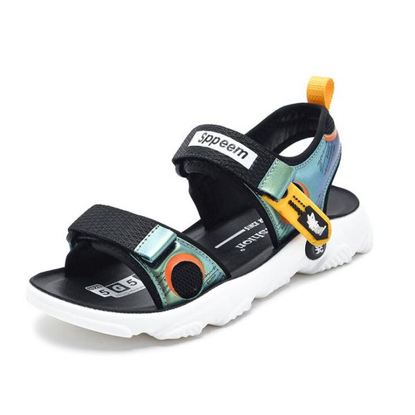 children's sandals pu leather sandals for boys casual kids sport summer breathable shoes boys beach size 26-37, Black;red
children's sandals pu leather sandals for boys casual kids sport summer breathable shoes boys beach size 26-37, Black;red