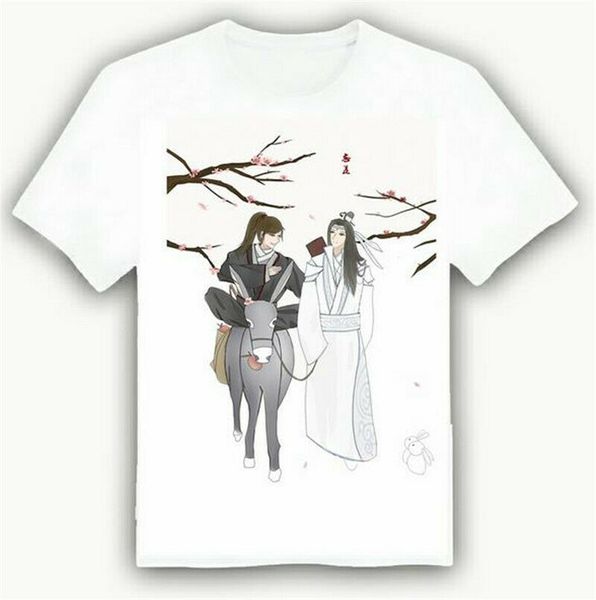 anime mo dao zu shi wei wuxian printing t-shirt short sleeve summer tee, White;black
anime mo dao zu shi wei wuxian printing t-shirt short sleeve summer tee, White;black