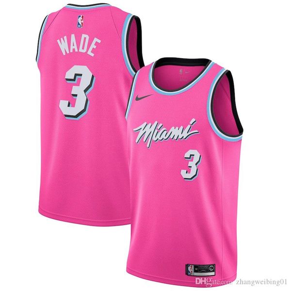 men miami heat jersey 3 dwyane wade reward city, Black
men miami heat jersey 3 dwyane wade reward city, Black