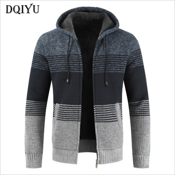 new cardigan sweatercoat men autumn hooded thicken men's knitwear patchwork color wool sweater male high quality, White;black
new cardigan sweatercoat men autumn hooded thicken men's knitwear patchwork color wool sweater male high quality, White;black