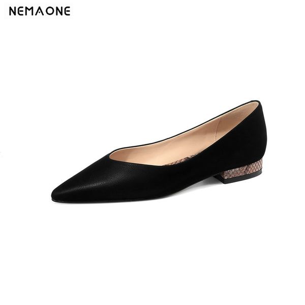 2020 new the genuine leather women pumps fashion and contracted slip on women shoes ladies casual party pumps, Black
2020 new the genuine leather women pumps fashion and contracted slip on women shoes ladies casual party pumps, Black