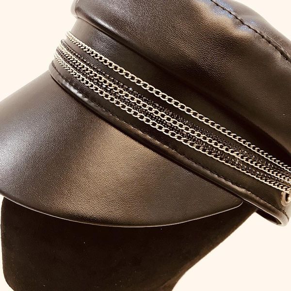 2019 new white black pu leather women fashion newsboy cap bakerboy cabbie pageboy visor cap ladies beret hat adjustable 56-59cm, Blue;gray
2019 new white black pu leather women fashion newsboy cap bakerboy cabbie pageboy visor cap ladies beret hat adjustable 56-59cm, Blue;gray