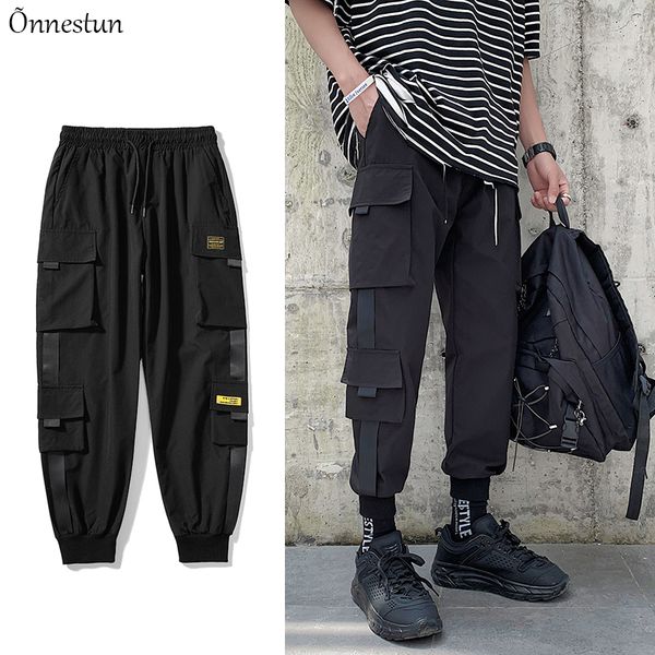 onnestun hip hop black harem pants men elastic waist punk pants new fashion loose sport joggers sweat men streetwear
onnestun hip hop black harem pants men elastic waist punk pants new fashion loose sport joggers sweat men streetwear
