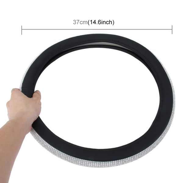 37cm car steering-wheel black&diamond luxury car steering wheel cover interior accessories
37cm car steering-wheel black&diamond luxury car steering wheel cover interior accessories