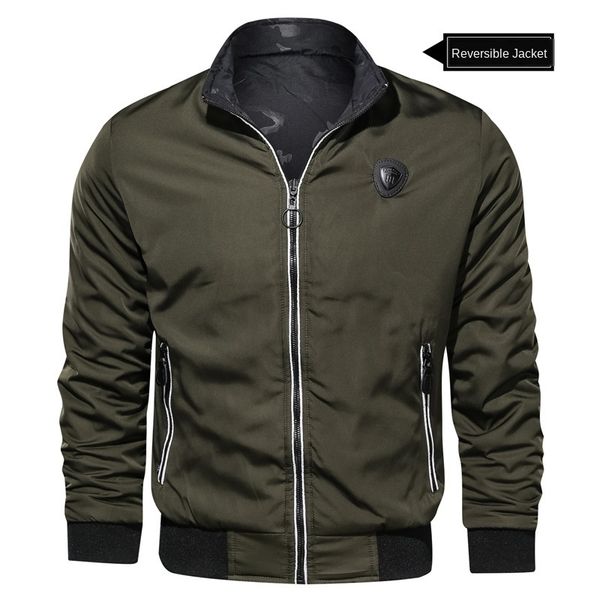 mens designer vertical collar jacket casual solid color large size jacket men, Black;brown
mens designer vertical collar jacket casual solid color large size jacket men, Black;brown