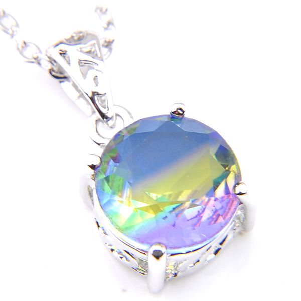 hugo 5pcs/lot holiday jewelry gift round cut colored bi colored tourmaline gems 925 silver pendant necklace p0599
hugo 5pcs/lot holiday jewelry gift round cut colored bi colored tourmaline gems 925 silver pendant necklace p0599
