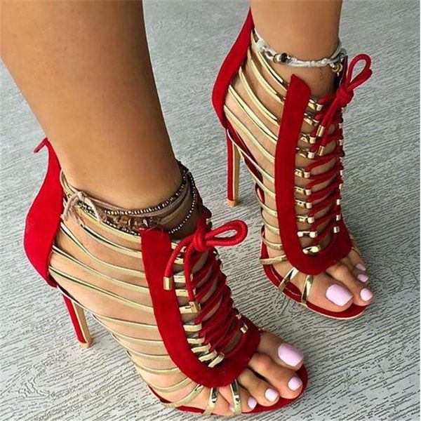 bbzai new style europe and america big code shoes woman 9cm thin heels cool boots stage performance 34-46 47, Black
bbzai new style europe and america big code shoes woman 9cm thin heels cool boots stage performance 34-46 47, Black