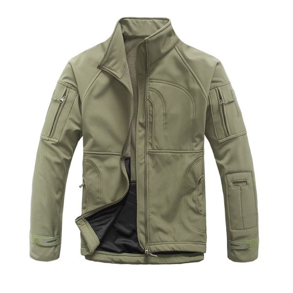 men waterproof tactical jacket men warm windbreaker bomber jacket camouflage fleece coat us army chaqueta hombre, Black;brown
men waterproof tactical jacket men warm windbreaker bomber jacket camouflage fleece coat us army chaqueta hombre, Black;brown