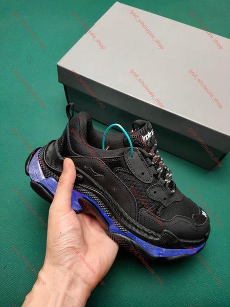 xshfbcl men's paris shoes 17fw triple s sports shoes layer combination fashion triple s casual retro japanese women's running shoe, Black
xshfbcl men's paris shoes 17fw triple s sports shoes layer combination fashion triple s casual retro japanese women's running shoe, Black