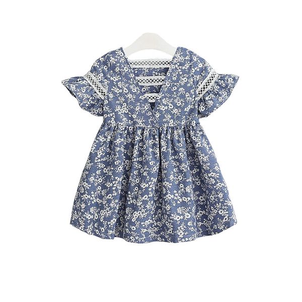 baby child girl princess dress summer girl floral blue print girls clothing flower dress baby girl fashion casual kids clothes, Black;pink
baby child girl princess dress summer girl floral blue print girls clothing flower dress baby girl fashion casual kids clothes, Black;pink