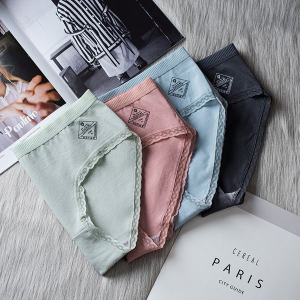 women's panties 4pcs/lot solid underpants lingerie cotton underwear set comfort female briefs lace women fashion ladies panty, Black;pink
women's panties 4pcs/lot solid underpants lingerie cotton underwear set comfort female briefs lace women fashion ladies panty, Black;pink