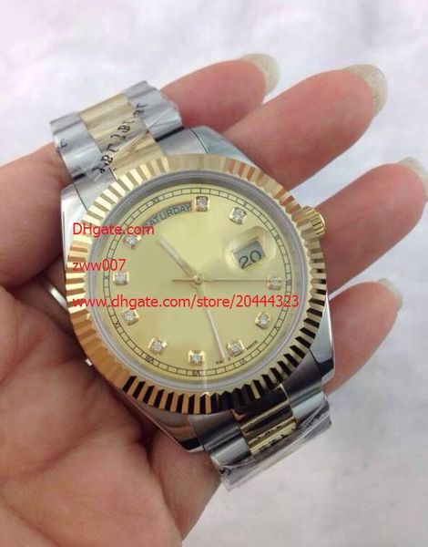 factory supplier sapphire 41mm 116233 automatic mechanical mens men's watch watches fashion wristwatches, Slivery;brown
factory supplier sapphire 41mm 116233 automatic mechanical mens men's watch watches fashion wristwatches, Slivery;brown