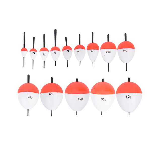 14pcs/lot eps fishing floats set 1-60g sea fish float with sticks pesca fishing tackle accessory
14pcs/lot eps fishing floats set 1-60g sea fish float with sticks pesca fishing tackle accessory