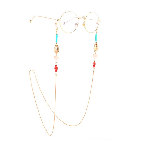 handmade metal kaleidoscope shell conch shell glasses chain snake chain anti-slip glasses rope lanyard gold, Blue
handmade metal kaleidoscope shell conch shell glasses chain snake chain anti-slip glasses rope lanyard gold, Blue