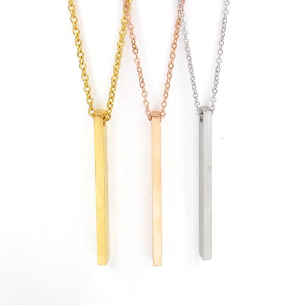 fnixtar minimalist jewelry stainless steel long square bar pendant chokers necklaces for women christmas gift 45cm 5piece/lot, Silver
fnixtar minimalist jewelry stainless steel long square bar pendant chokers necklaces for women christmas gift 45cm 5piece/lot, Silver
