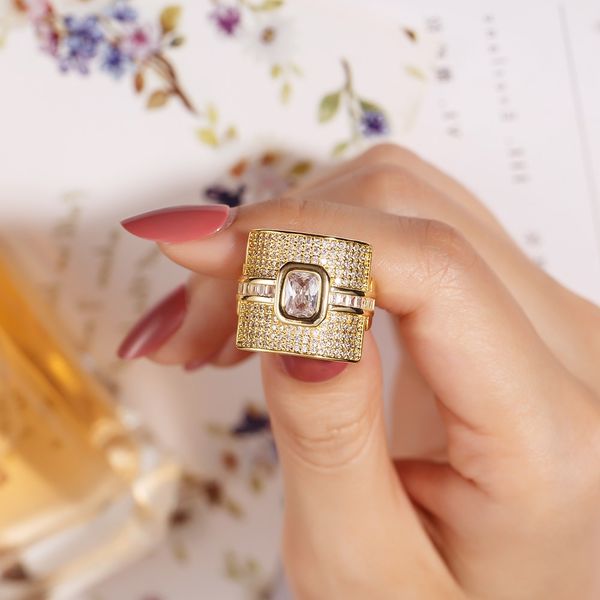 luxury big palace 925 sterling silver 14k gold plated white sapphire wedding rings for women engagement bridal jewelry finger, Slivery;golden
luxury big palace 925 sterling silver 14k gold plated white sapphire wedding rings for women engagement bridal jewelry finger, Slivery;golden