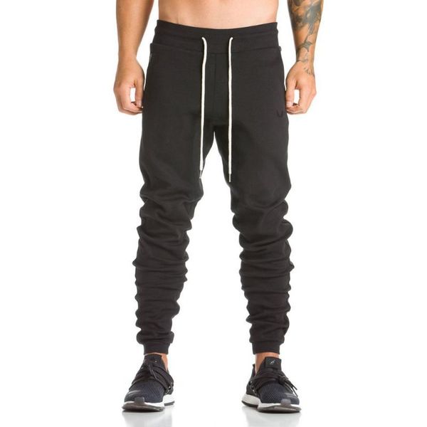 2020 new men fitness running training sports casual solid color lace-up slim fit breathable trousers, Black;blue
2020 new men fitness running training sports casual solid color lace-up slim fit breathable trousers, Black;blue