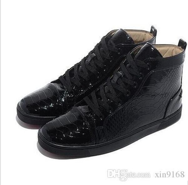 2017 fashion brand men &women red bottom sneaker leather casual mens shoes high flat shoes men sneakers leisure trainer footwear, Black
2017 fashion brand men &women red bottom sneaker leather casual mens shoes high flat shoes men sneakers leisure trainer footwear, Black
