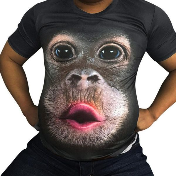 t-shirts 3d men 2020 summer printed animal monkey t-shirt short sleeve funny design casual tees male t-shirt plse size#y20, White;black
t-shirts 3d men 2020 summer printed animal monkey t-shirt short sleeve funny design casual tees male t-shirt plse size#y20, White;black
