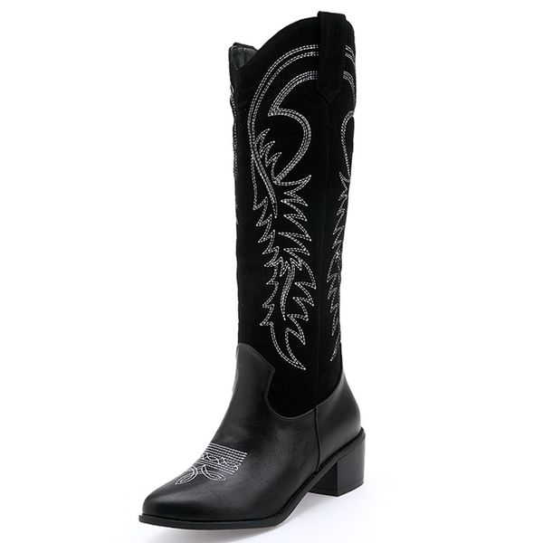 jaycosin women's boots low-heele square head fashion women's low-heele square head embroidered western rodeo cowboy boots, Black
jaycosin women's boots low-heele square head fashion women's low-heele square head embroidered western rodeo cowboy boots, Black