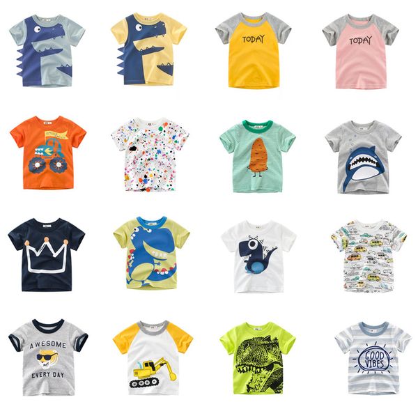 Baby Designer Clothes Summer Infant Cotton Striped Car Children Boys Girls Tee Cartoon Crocodile Shark Girls Short Sleeve Letters T-shirts
Baby Designer Clothes Summer Infant Cotton Striped Car Children Boys Girls Tee Cartoon Crocodile Shark Girls Short Sleeve Letters T-shirts