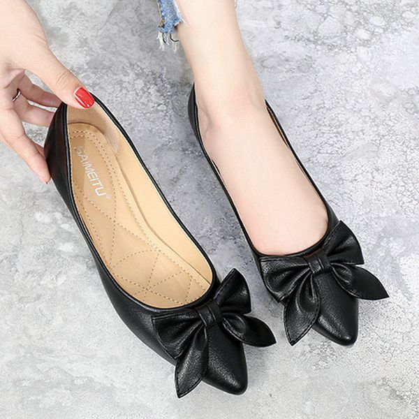 plus size 37-51 nice summer women bowtie flats daily sweet flat heels shoes woman soft leisure rain loafers for girls, Black
plus size 37-51 nice summer women bowtie flats daily sweet flat heels shoes woman soft leisure rain loafers for girls, Black