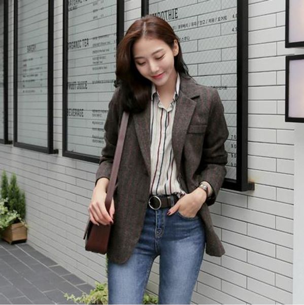 casual striped notched collar ladies blazers single breasted long sleeve women blazer jackets ol outfits blazer feminino lj59, White;black
casual striped notched collar ladies blazers single breasted long sleeve women blazer jackets ol outfits blazer feminino lj59, White;black
