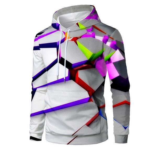mens designer colorful square 3d digital printing loose hat sweater men, Black
mens designer colorful square 3d digital printing loose hat sweater men, Black
