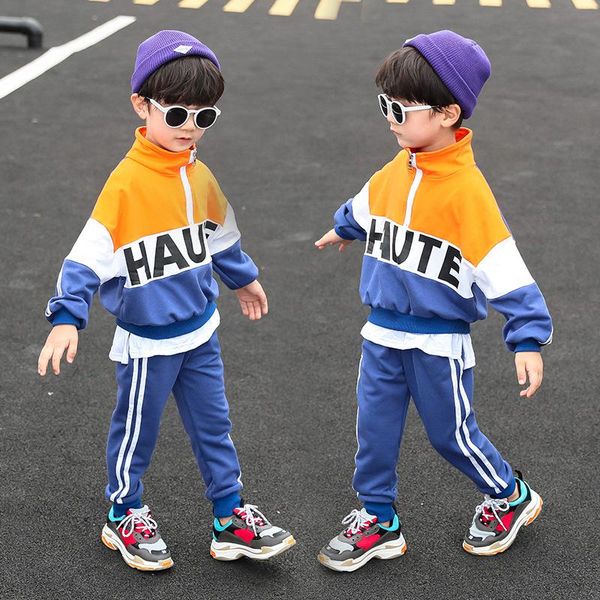 children's clothing autumn new boys big child fake two sports suit sports pants + casual shirt jacket coat two-piece, White
children's clothing autumn new boys big child fake two sports suit sports pants + casual shirt jacket coat two-piece, White