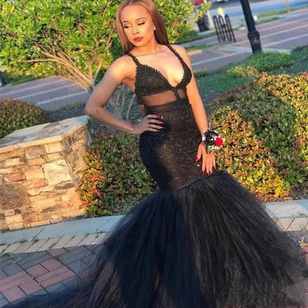 black prom dresses see through deep v neck tulle and lace mermaid evening gowns sequins black girls party dress back
black prom dresses see through deep v neck tulle and lace mermaid evening gowns sequins black girls party dress back