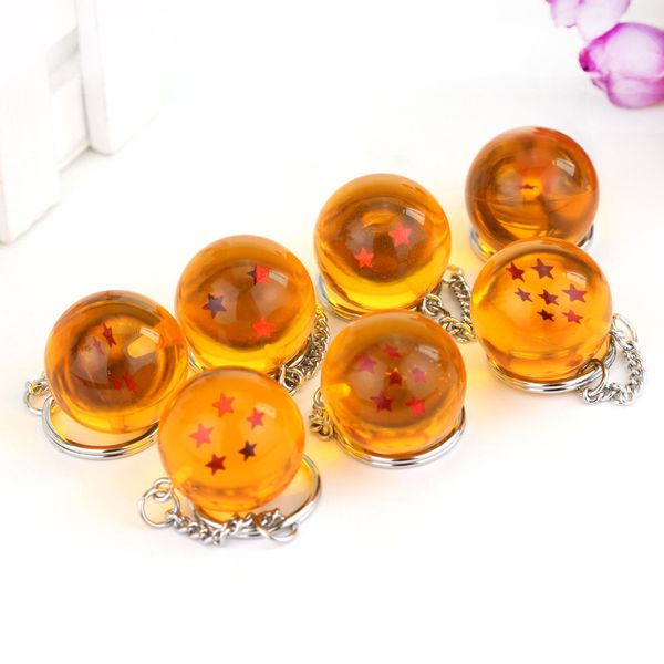 new cartoons dragon ball 7 stars balls keychain figures toys key chain pendant car gifts accessories for dropshipping, Silver
new cartoons dragon ball 7 stars balls keychain figures toys key chain pendant car gifts accessories for dropshipping, Silver
