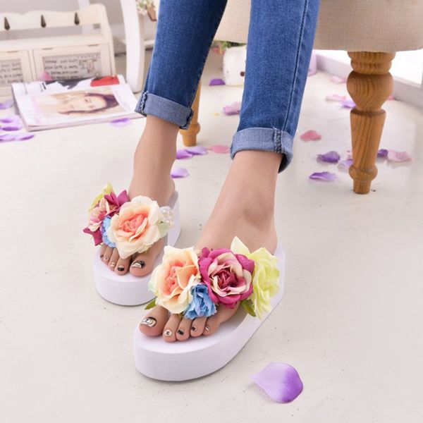 summer flip flops womans sandals fashion flower sandals wedges platform slippers shoes slippers zapatillas chinelo sandalia, Black
summer flip flops womans sandals fashion flower sandals wedges platform slippers shoes slippers zapatillas chinelo sandalia, Black