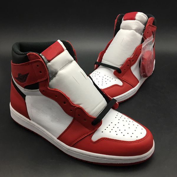 Toe Basketball Shoe 1 1s Chicago Red Toe Red White Women Mens 2019 Outdoor Sport Sneaker High Quality
Toe Basketball Shoe 1 1s Chicago Red Toe Red White Women Mens 2019 Outdoor Sport Sneaker High Quality