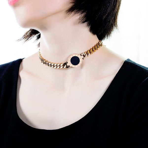 fashion women statement choker collar necklace jewellery gifts for womens link chains bendable two styles bracelets necklaces, Golden;silver
fashion women statement choker collar necklace jewellery gifts for womens link chains bendable two styles bracelets necklaces, Golden;silver
