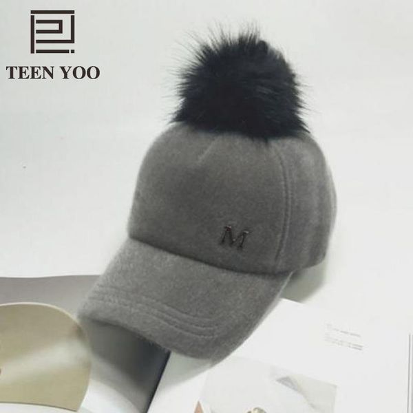 2019 designer hats pompom baseball cap women casual street wear cap elegant female hat black and gray color teenyoo, Blue;gray
2019 designer hats pompom baseball cap women casual street wear cap elegant female hat black and gray color teenyoo, Blue;gray