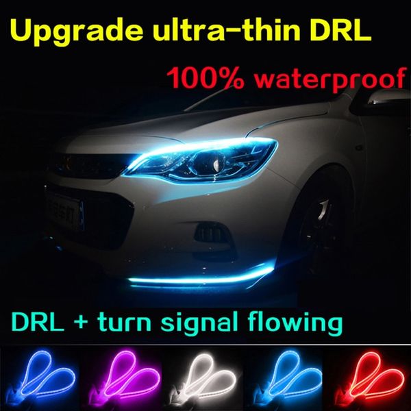 2 pieces drl turn signal flowing light guide strip car led headlight drl strip 30cm 45cm 60cm
2 pieces drl turn signal flowing light guide strip car led headlight drl strip 30cm 45cm 60cm