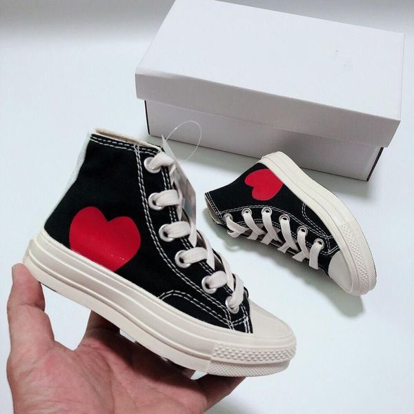 kids shoe big eyes play chuck 70 canvas shoes multi heart 70s hi classic 1970s jointly name skateboard children sneakers sport trainers, Black
kids shoe big eyes play chuck 70 canvas shoes multi heart 70s hi classic 1970s jointly name skateboard children sneakers sport trainers, Black