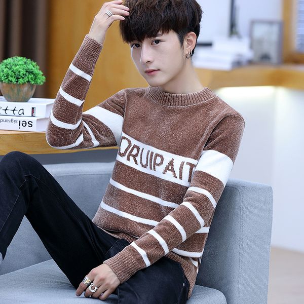 autumn winter men sweater korean fashion 2019 slim fit striped pullovers men casual thick warm pull homme 3xl- hot, White;black
autumn winter men sweater korean fashion 2019 slim fit striped pullovers men casual thick warm pull homme 3xl- hot, White;black