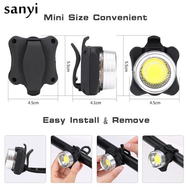 8 modes usb recharging battery multifunctional bicycle light with mounting bracket rubber ring headlight novelty lighting
8 modes usb recharging battery multifunctional bicycle light with mounting bracket rubber ring headlight novelty lighting