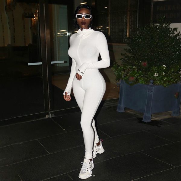 February Brand Designer Solid Turtleneck Full Sleeve Jumpsuits Autumn Winter Women Fitness Slim Rompers Zipper Long Bodysuit Skinny Jogger
February Brand Designer Solid Turtleneck Full Sleeve Jumpsuits Autumn Winter Women Fitness Slim Rompers Zipper Long Bodysuit Skinny Jogger