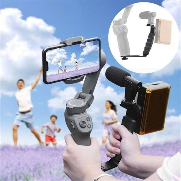 l shaped handle holder for dji osmo mobile 3 2 stabilizer folding tripod extension rod led video light mount microphone bracket
l shaped handle holder for dji osmo mobile 3 2 stabilizer folding tripod extension rod led video light mount microphone bracket