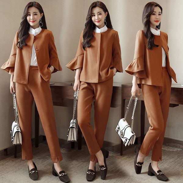 women's tracksuits stylish goddess 2 piece set women petal sleeve conjunto feminino vogue casacos sueter ukraine tracksuit, Gray
women's tracksuits stylish goddess 2 piece set women petal sleeve conjunto feminino vogue casacos sueter ukraine tracksuit, Gray