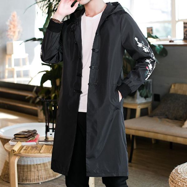#3932 black trench coat for men hooded vintage thin loose windbreaker plus size 5xl floral printed retro long trench coat men, Tan;black
#3932 black trench coat for men hooded vintage thin loose windbreaker plus size 5xl floral printed retro long trench coat men, Tan;black