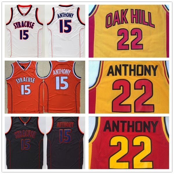 ncaa mens 15 carmelo anthony 00 jersey college syracuse orange white oak hill high school 22 carmelo anthony basketball jerseys stitched, Black
ncaa mens 15 carmelo anthony 00 jersey college syracuse orange white oak hill high school 22 carmelo anthony basketball jerseys stitched, Black